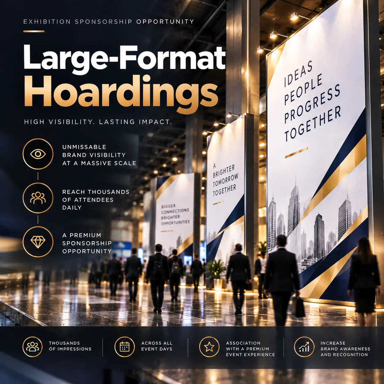 Large-Format Hoardings sponsorship artwork
